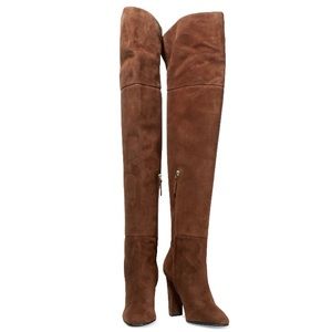 Giuseppe Zanotti, Thigh high brown suede boots